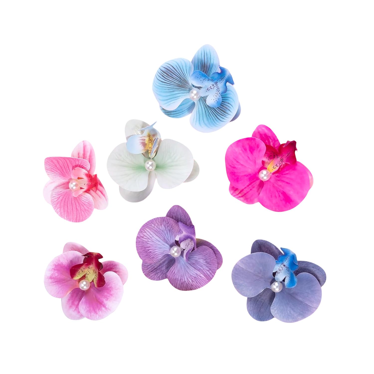 Floral Hair Clips – Duck Bill Barrettes (2-Pack)