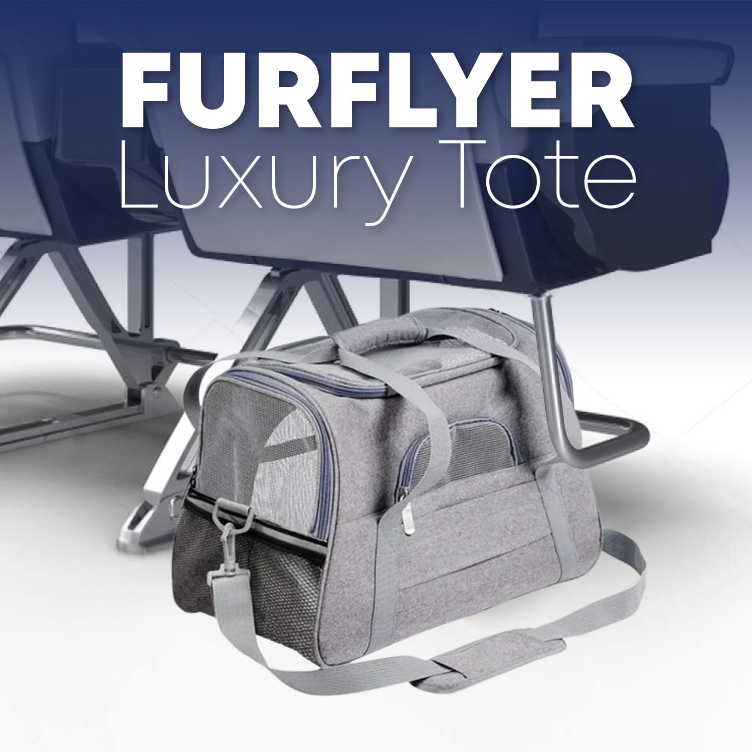 Airline Pet Carrier – Soft Travel Bag for Dogs & Cats