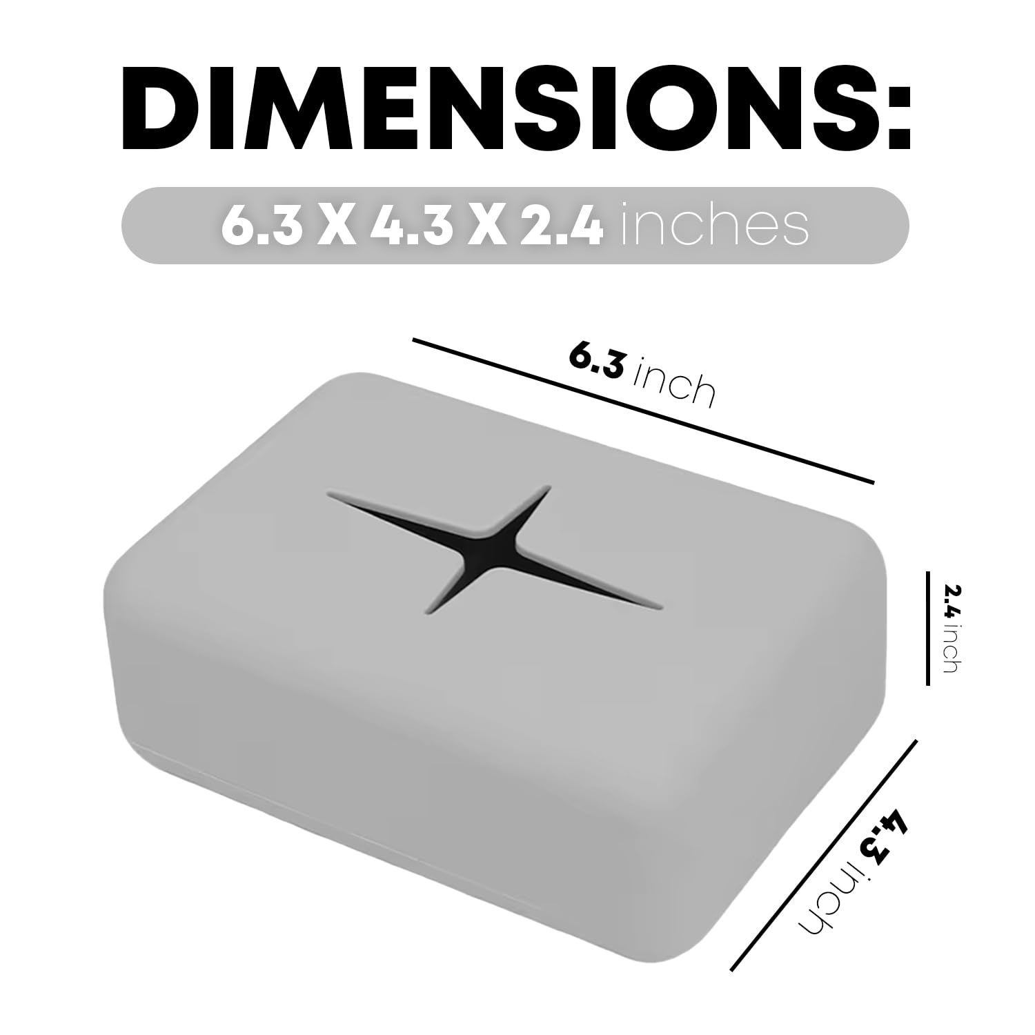 Silicone Car Tissue Holder – Waterproof & Washable