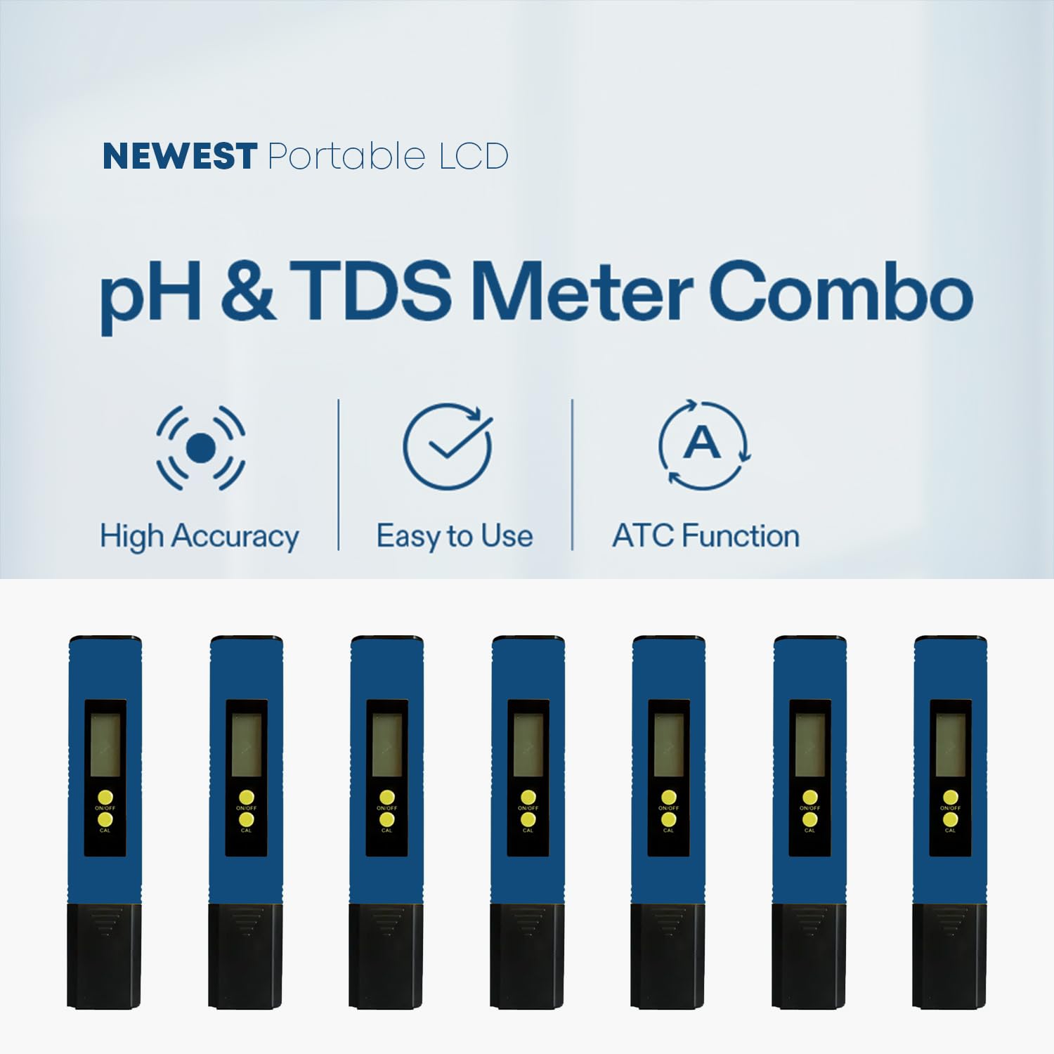 Digital pH Meter Pen – TDS Tester for Water & Pools