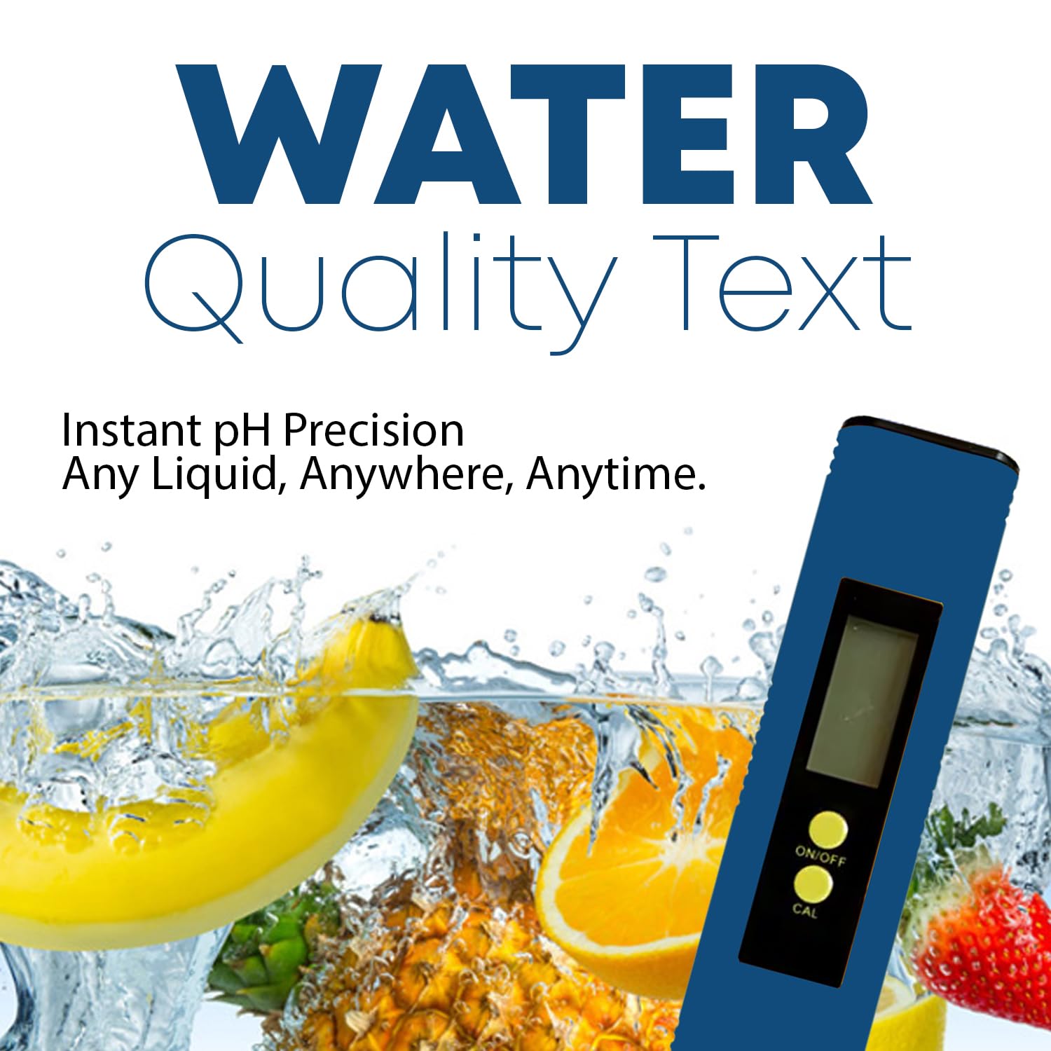 Digital pH Meter Pen – TDS Tester for Water & Pools