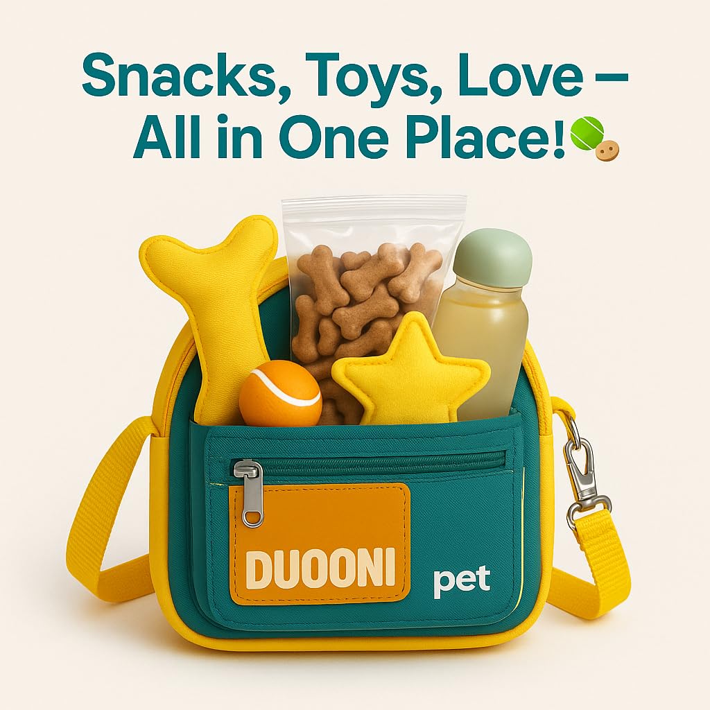 Dog Backpack Harness – Leash for 7.5–15KG Pets