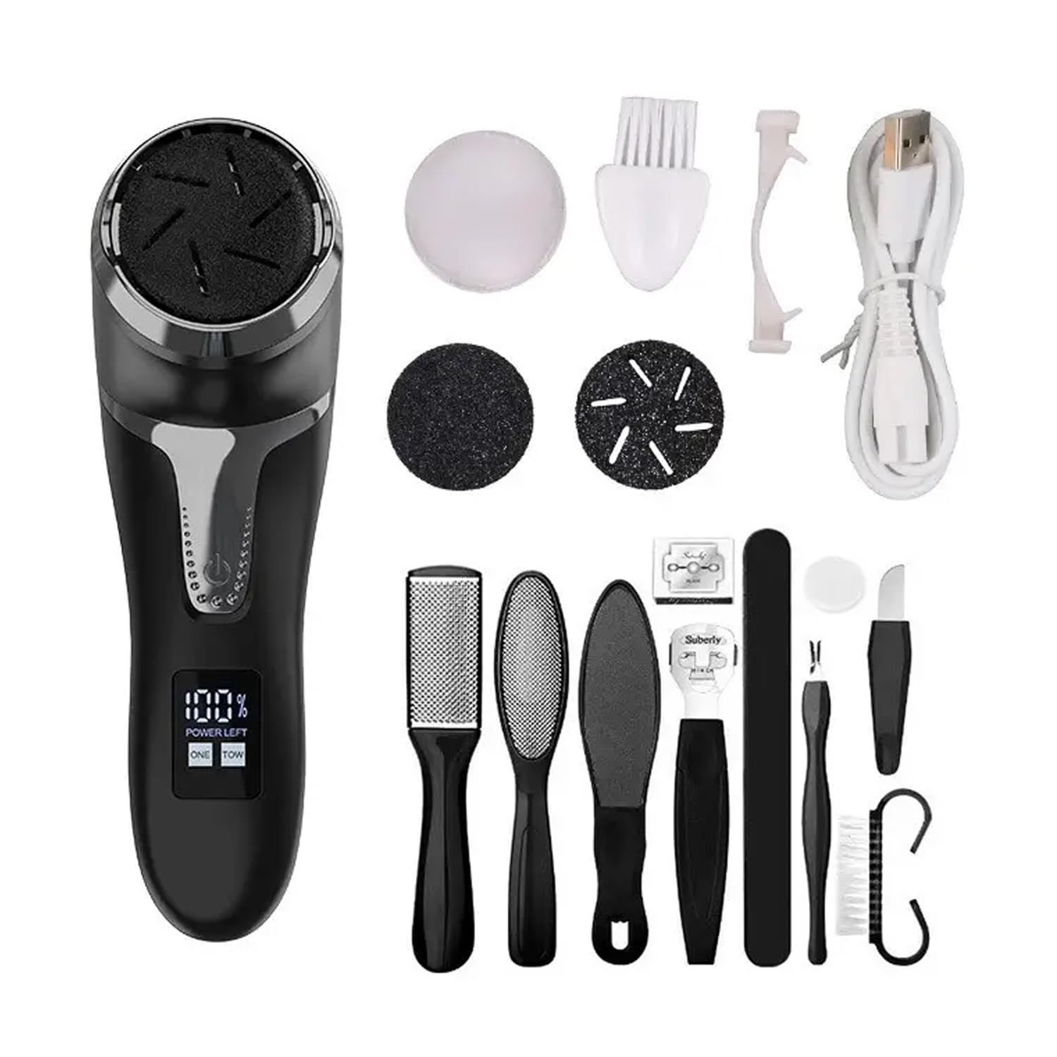 Electric Callus Remover – 13-in-1 Pedicure Kit