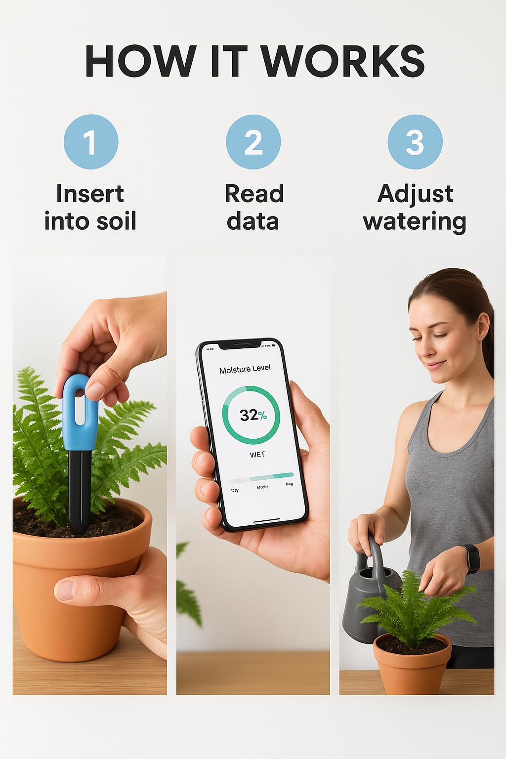Smart Zigbee Soil Moisture Sensor