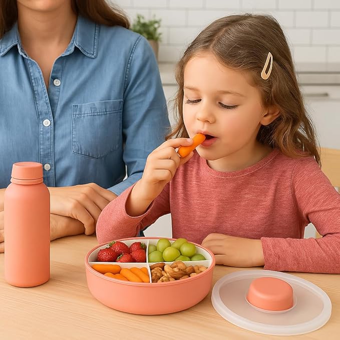 Kids Snack Spinner – BPA-Free & Dishwasher Safe