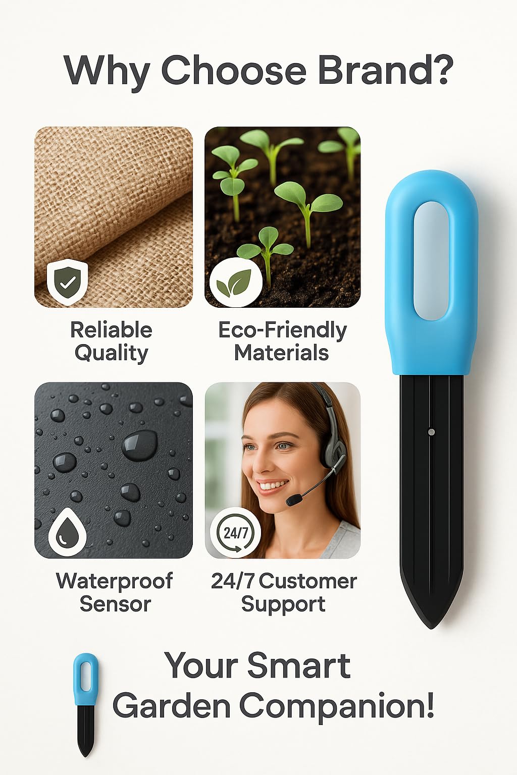 Smart Zigbee Soil Moisture Sensor