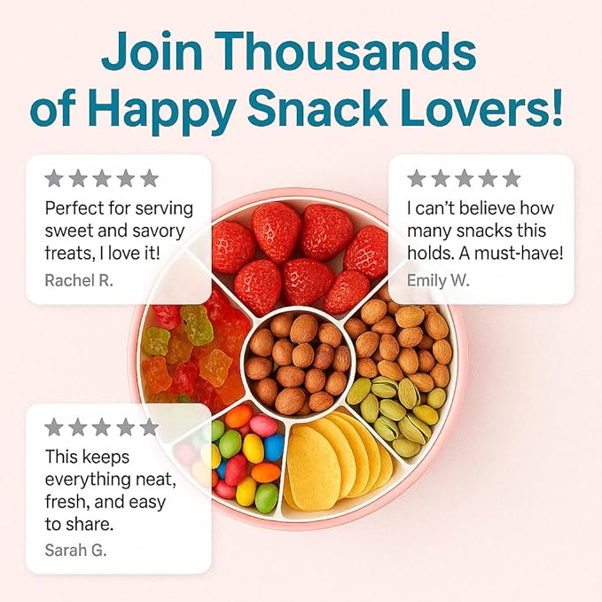 Kids Snack Spinner – BPA-Free & Dishwasher Safe