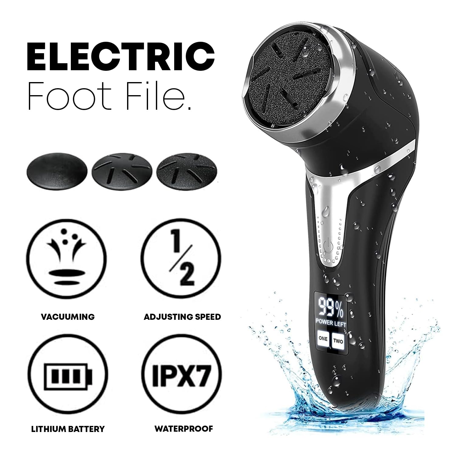 Electric Callus Remover – 13-in-1 Pedicure Kit