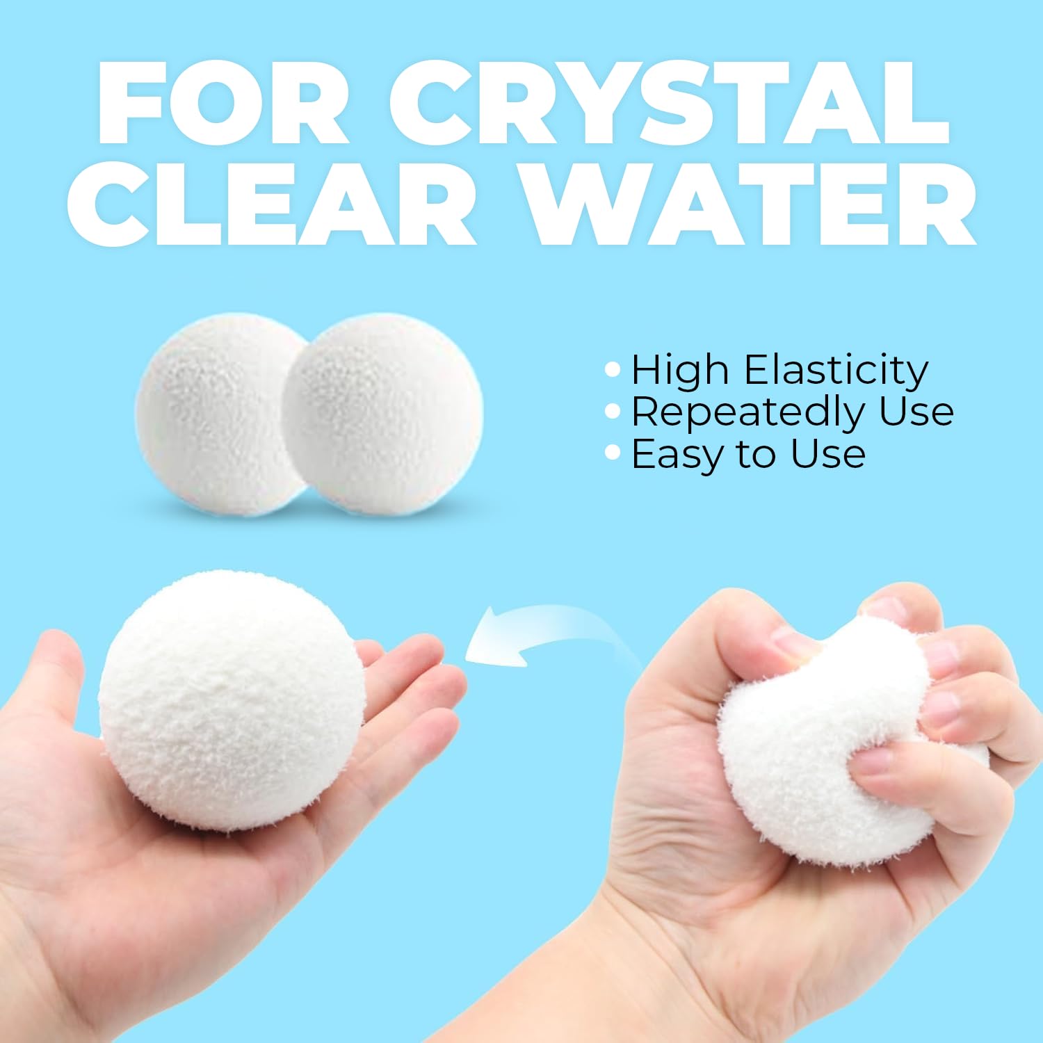 Hot Tub Scum Balls – Eco Oil Absorber for Pools & Spas