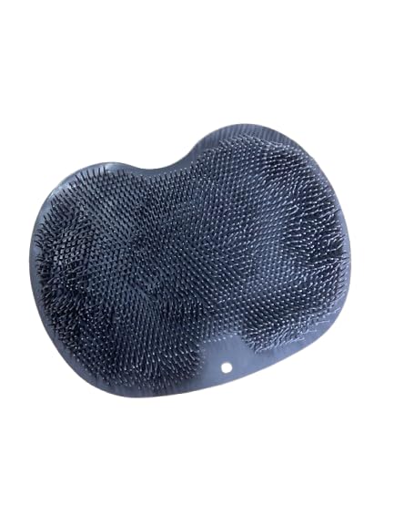 Soft Silicone Shower Scrubber – Wall-Mounted Tool