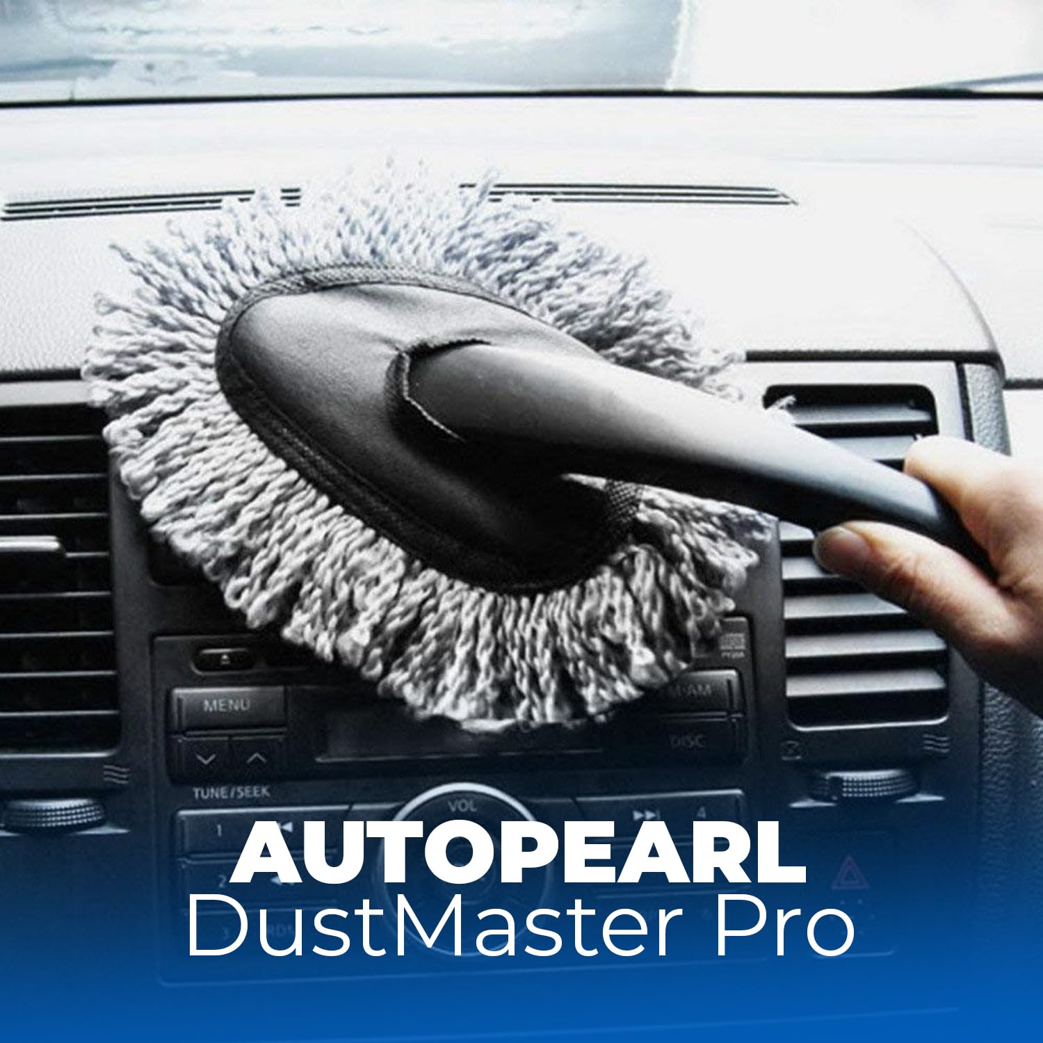 Car Cleaning Kit – Bucket, Brush & Glass Cleaner