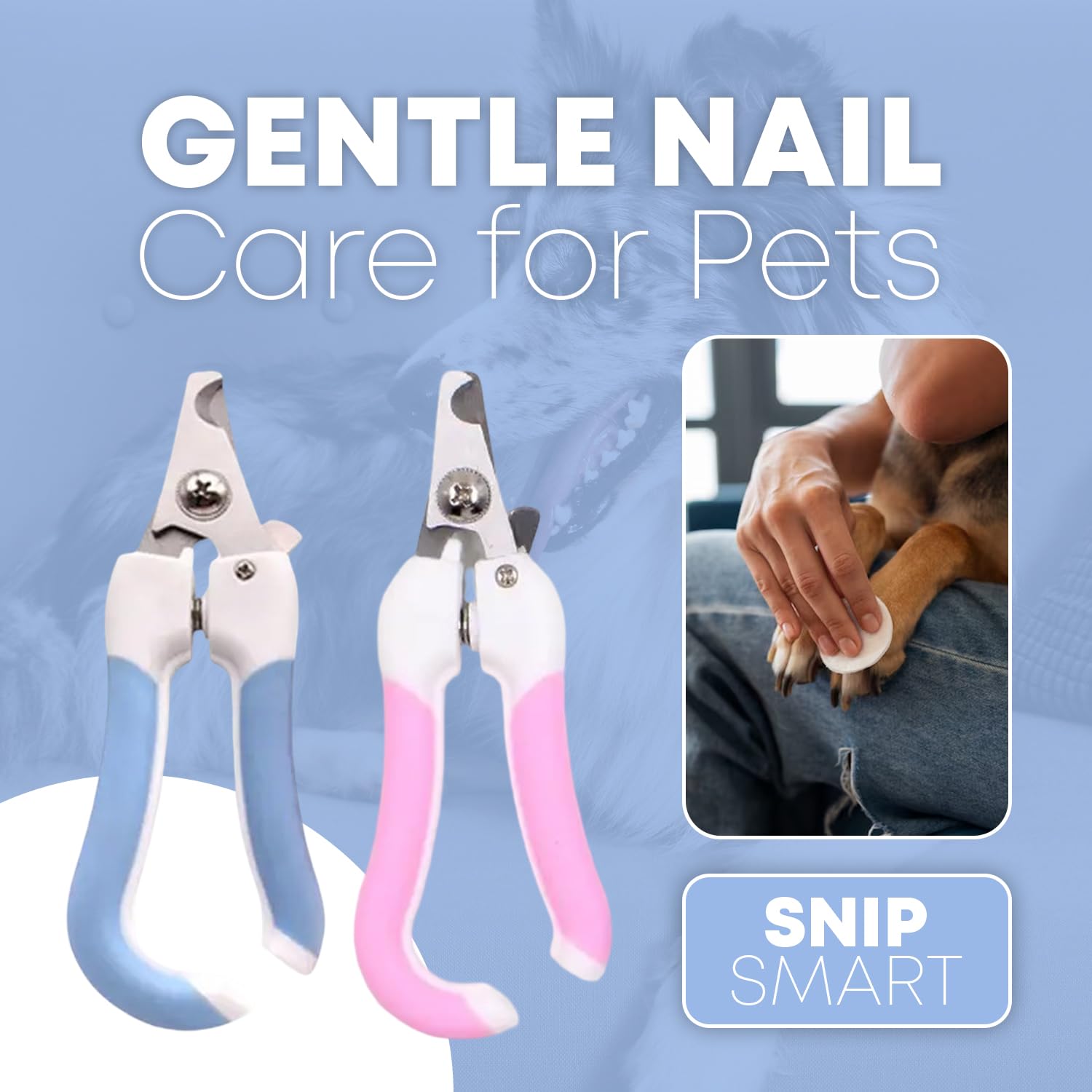 Auto Pet Nail Clipper – Low Noise Grooming Tool