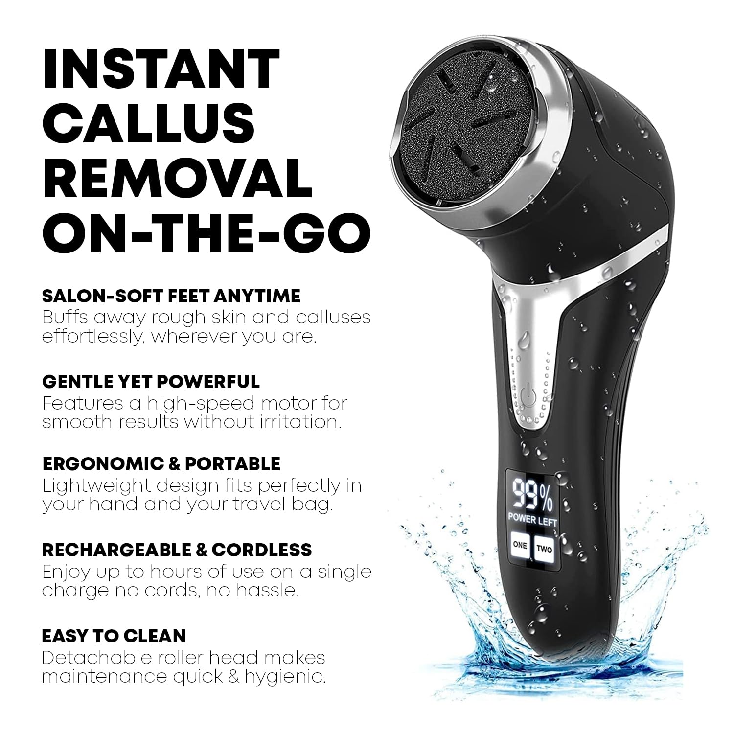 Electric Callus Remover – 13-in-1 Pedicure Kit